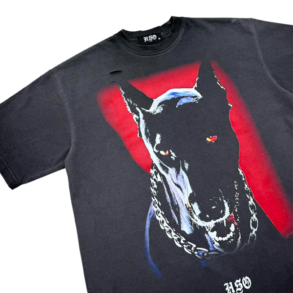 K9 DISTRESSED WASH HEAVY BOX TEE