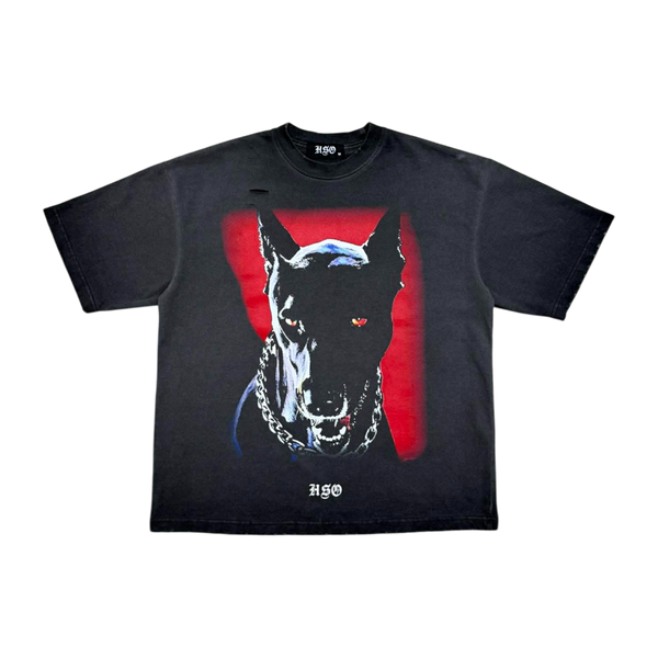 K9 DISTRESSED WASH HEAVY BOX TEE