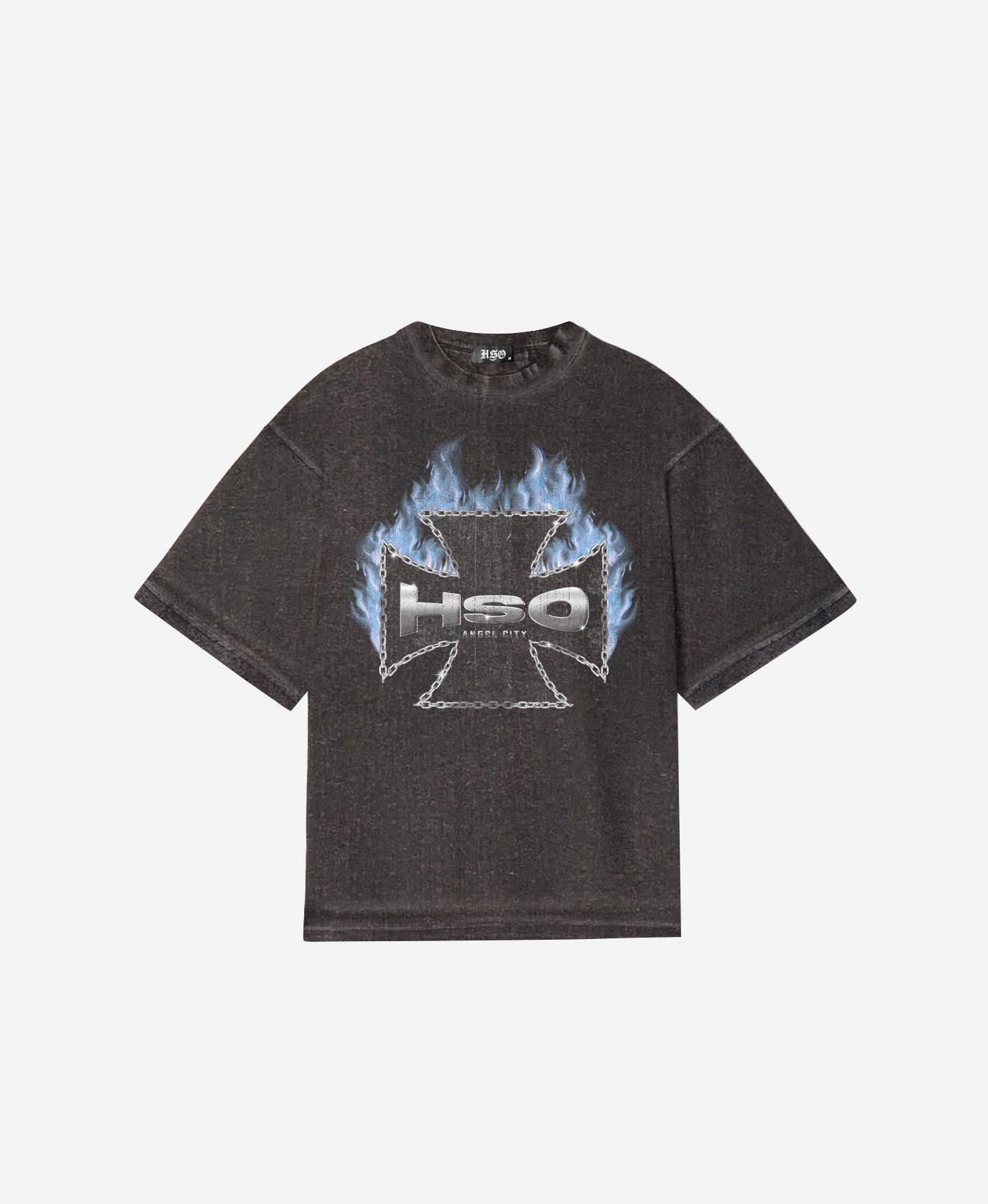 VINTAGE GRAPHIC TEE - CROSS FIRE