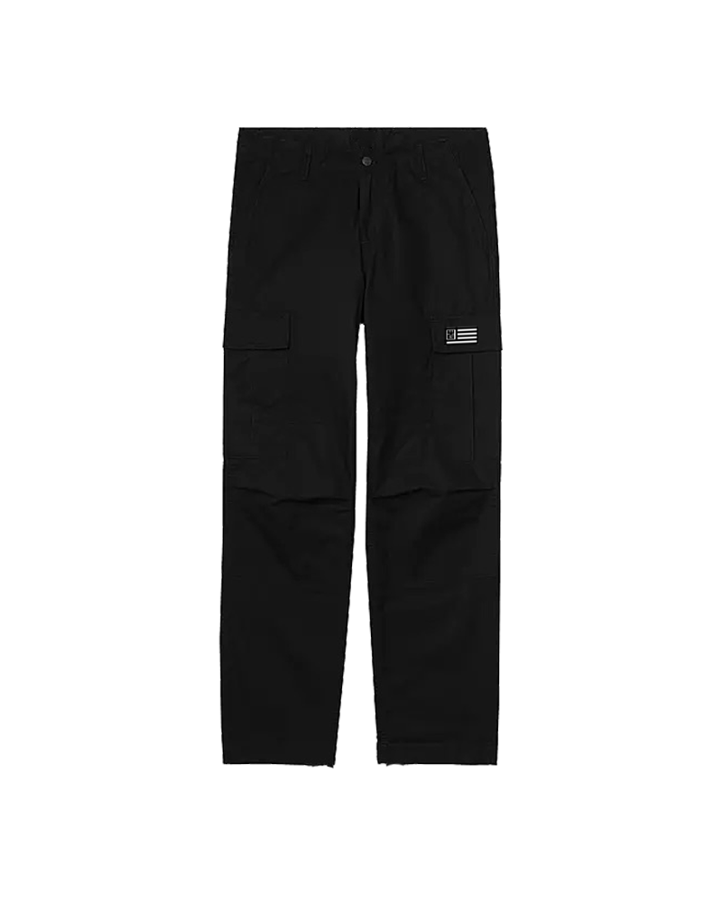 YG CLASSIC CARGO PANTS - BLACK