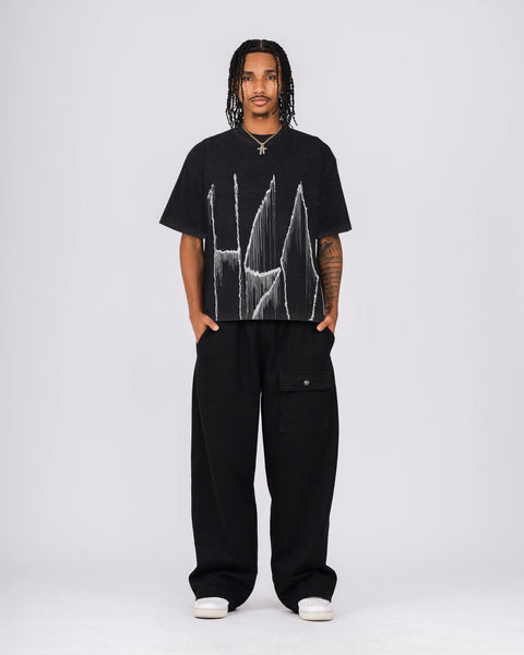 PAINT GRAPHIC WASHED HEAVY BOX TEE