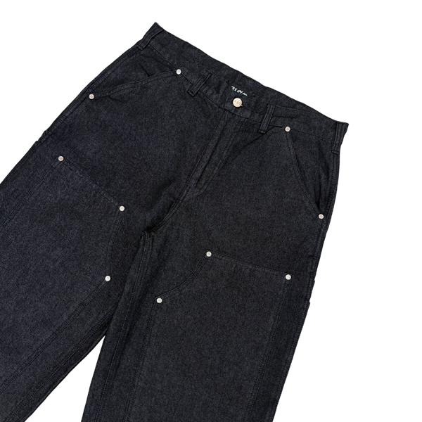 DENIM CARPENTER PANTS BLACK