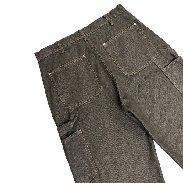 DENIM CARPENTER PANTS DARK SAND