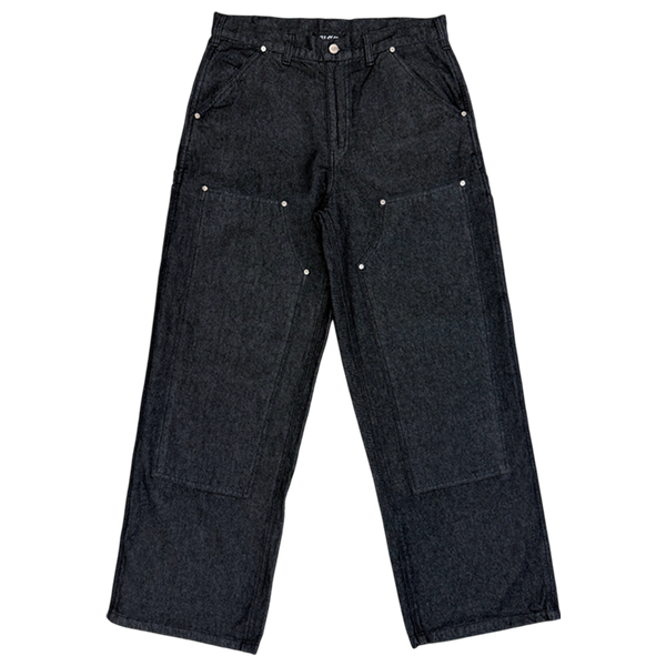 DENIM CARPENTER PANTS BLACK