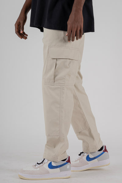 CLASSIC CARGO PANTS IN OFF-WHITE