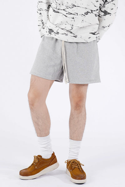 FRENCH TERRY SHORTS IN GRAY