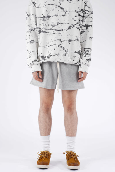 FRENCH TERRY SHORTS IN GRAY