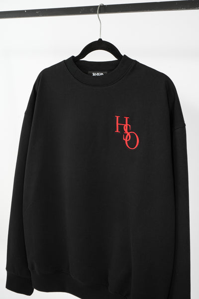 HSO PULLOVER IN BLACK