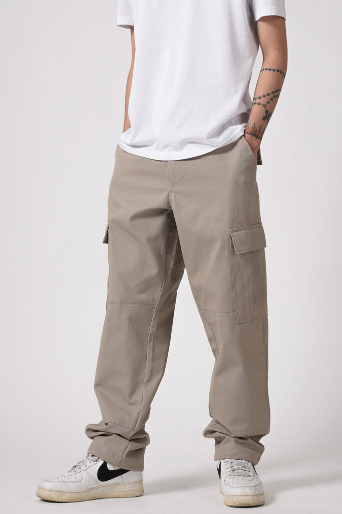 CLASSIC CARGO PANTS IN STONE – HSO