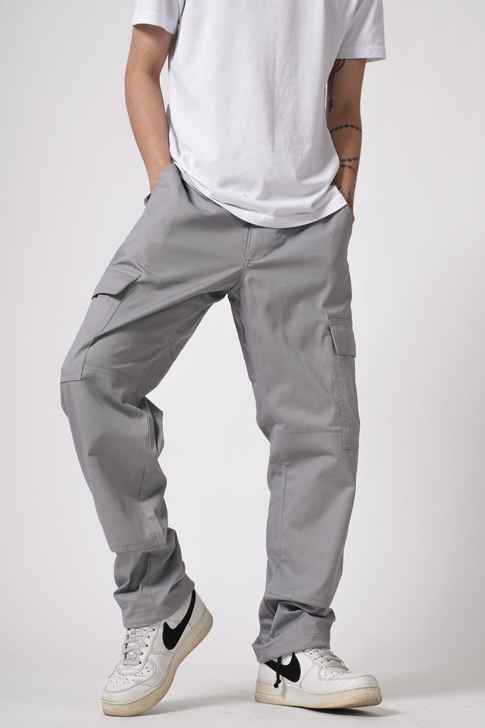 CLASSIC CARGO PANTS IN COOL GRAY – HSO