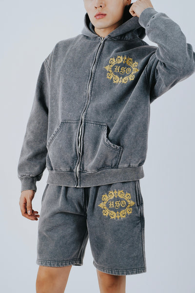 VINTAGE FULL ZIP HOODIE