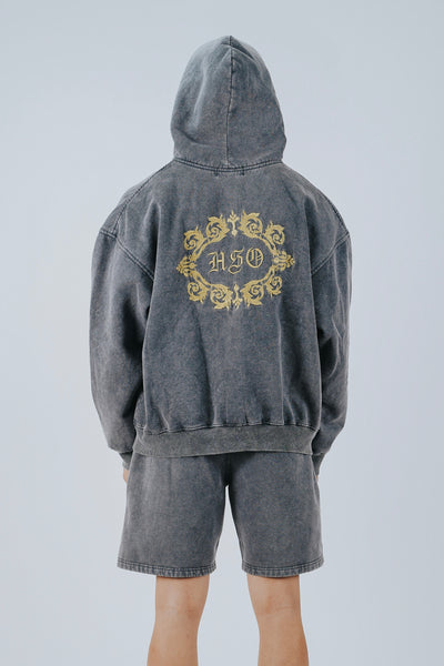 VINTAGE FULL ZIP HOODIE