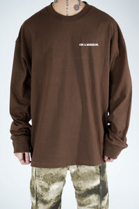 ON A MISSION L/S - BROWN