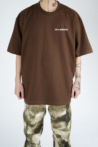 ON A MISSION TEE - BROWN